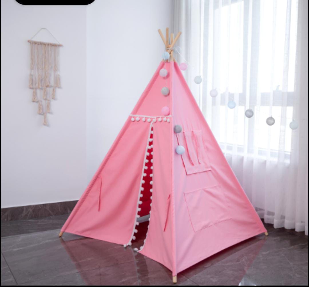 Pink Play Teepee Tent for Kids